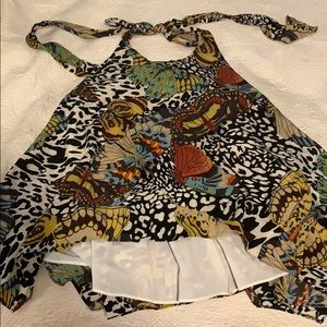 Alice and olivia halter top